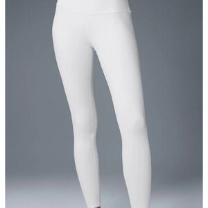 Alo Yoga Women's White High-Waisted Leggings